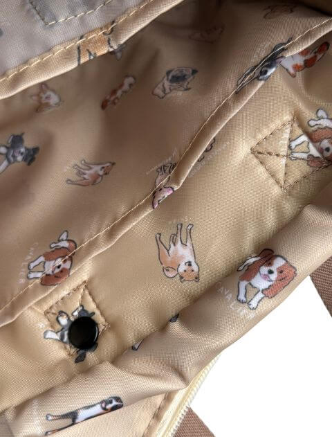 ブランドのドッグデプト/DOG DEPT マナーポーチ付きお散歩バッグ