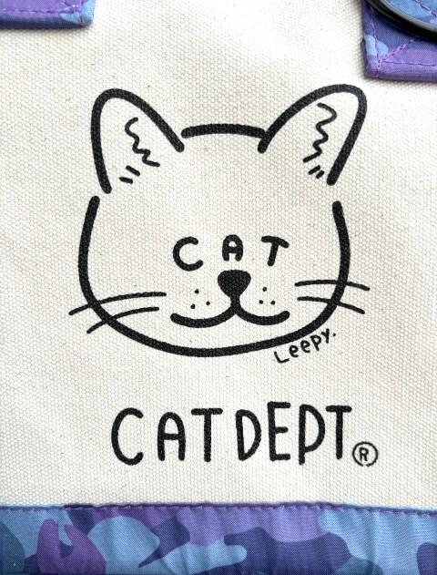 ブランドのドッグデプト/DOG DEPT MY PET IS No.1 チャリティーバッグ（ポーチ付き）