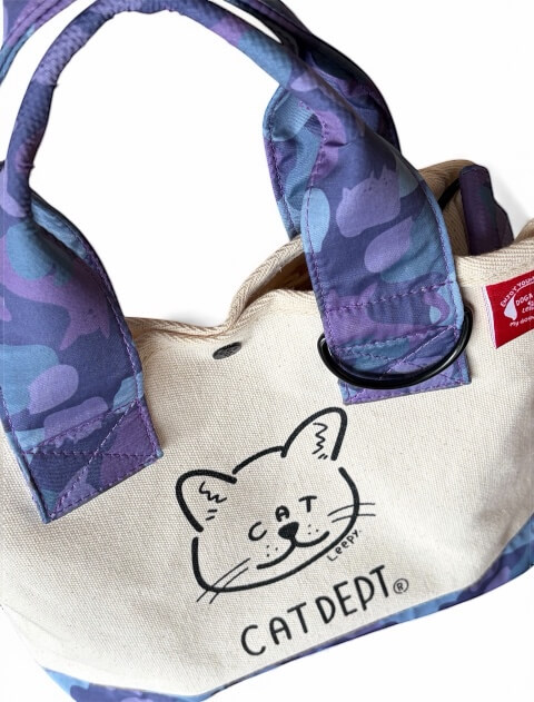 ブランドのドッグデプト/DOG DEPT MY PET IS No.1 チャリティーバッグ（ポーチ付き）