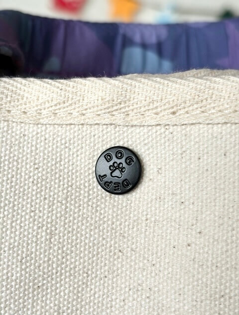 ブランドのドッグデプト/DOG DEPT MY PET IS No.1 チャリティーバッグ（ポーチ付き）