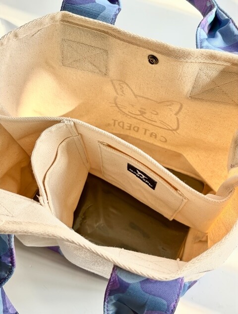 ブランドのドッグデプト/DOG DEPT MY PET IS No.1 チャリティーバッグ（ポーチ付き）