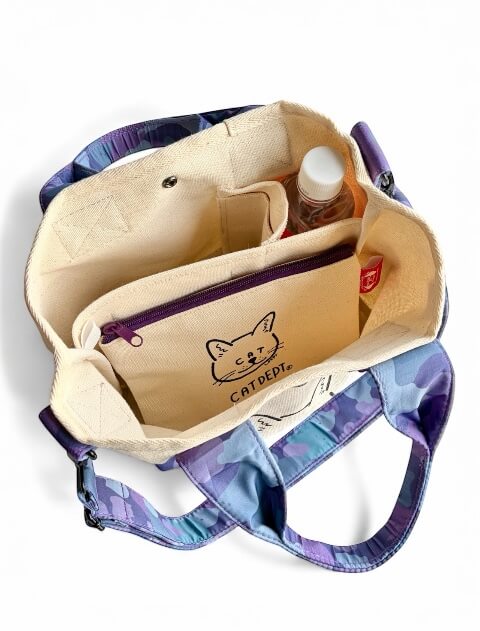 ブランドのドッグデプト/DOG DEPT MY PET IS No.1 チャリティーバッグ（ポーチ付き）