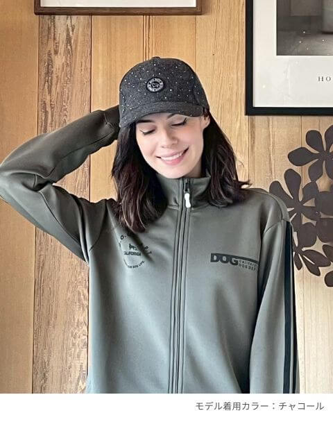 ブランドのドッグデプト/DOG DEPT ラインストーンキャップ