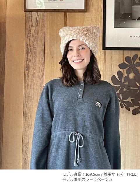 ブランドのドッグデプト/DOG DEPT 立ち耳ニットキャップ