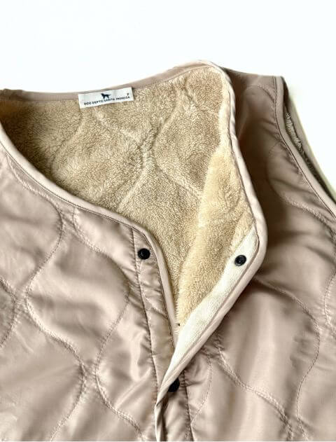 ブランドのドッグデプト/DOG DEPT キルトお散歩ダブリエエプロン