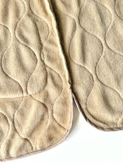 ブランドのドッグデプト/DOG DEPT キルトお散歩ダブリエエプロン