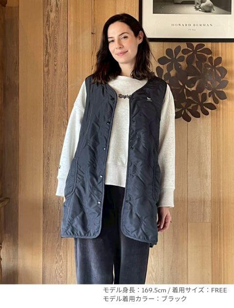 ブランドのドッグデプト/DOG DEPT キルトお散歩ダブリエエプロン