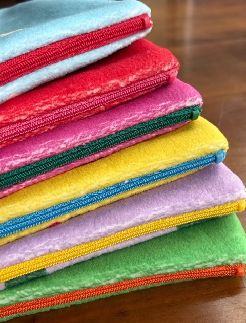 ブランドのドッグデプト/DOG DEPT イラストドッグフリースポーチ