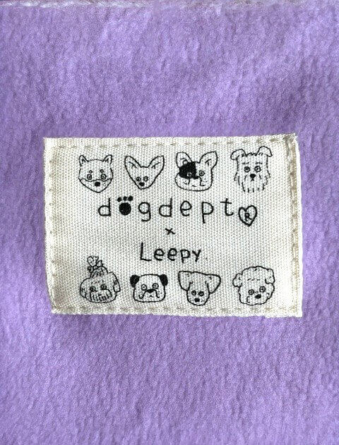 ブランドのドッグデプト/DOG DEPT イラストドッグフリースポーチ