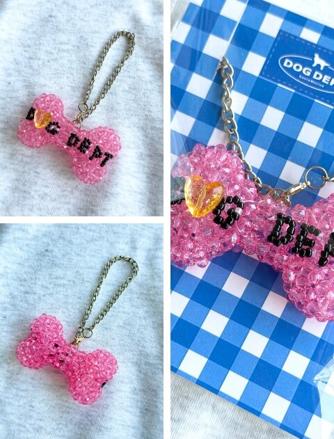 ブランドのドッグデプト/DOG DEPT キラキラボーンビーズ