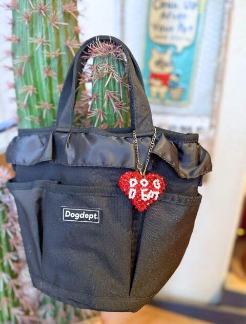 ブランドのドッグデプト/DOG DEPT キラキラハートビーズ