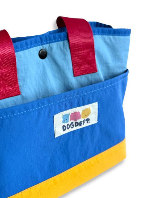 ブランドのドッグデプト/DOG DEPT マルチカラー　コンパクトお散歩バッグ