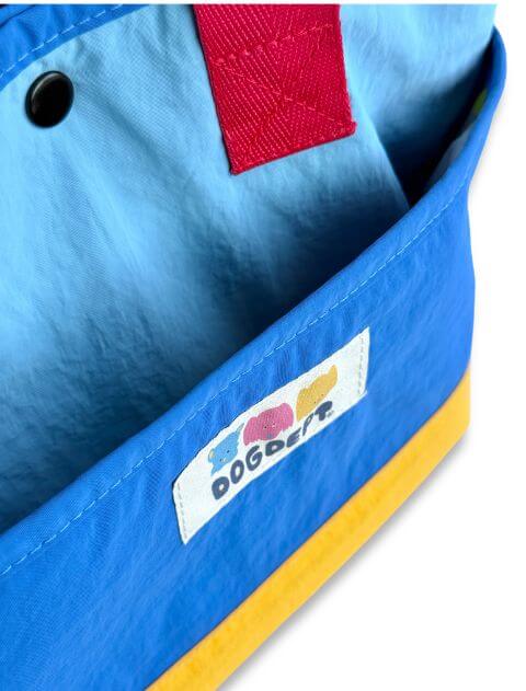 ブランドのドッグデプト/DOG DEPT マルチカラー　コンパクトお散歩バッグ