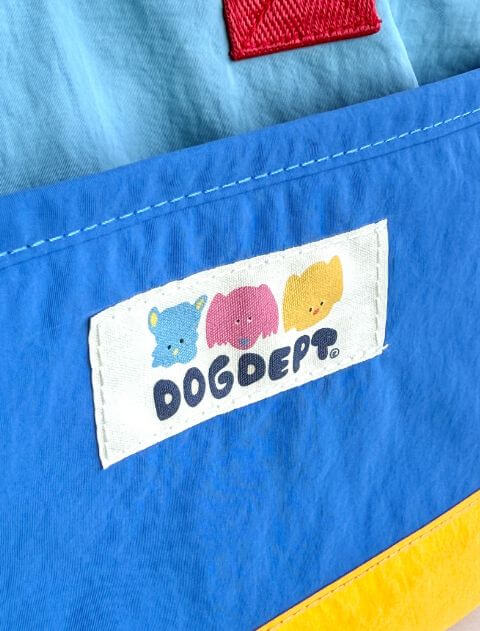 ブランドのドッグデプト/DOG DEPT マルチカラー　コンパクトお散歩バッグ