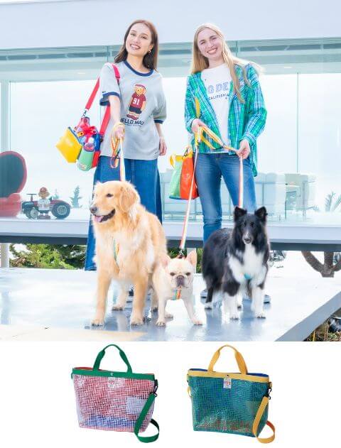 【GOODS】クリアメッシュトートバッグ