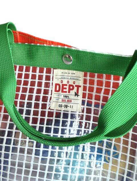 ブランドのドッグデプト/DOG DEPT クリアメッシュトートバッグ