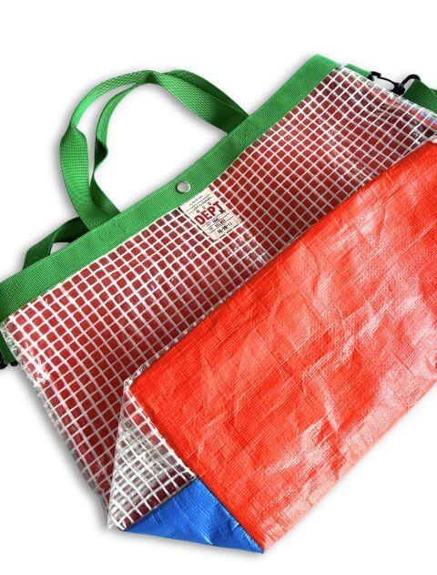 ブランドのドッグデプト/DOG DEPT クリアメッシュトートバッグ