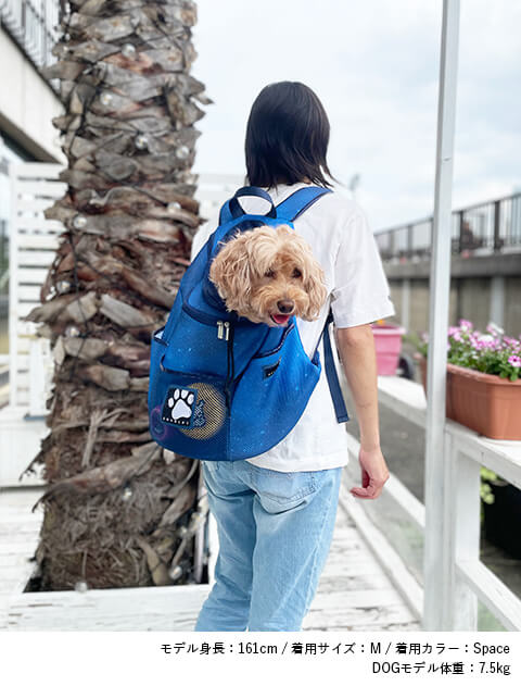 メッシュリュックキャリー ブランドのドッグデプト/DOG DEPT