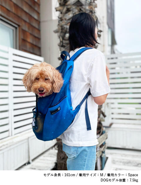 メッシュリュックキャリー ブランドのドッグデプト/DOG DEPT
