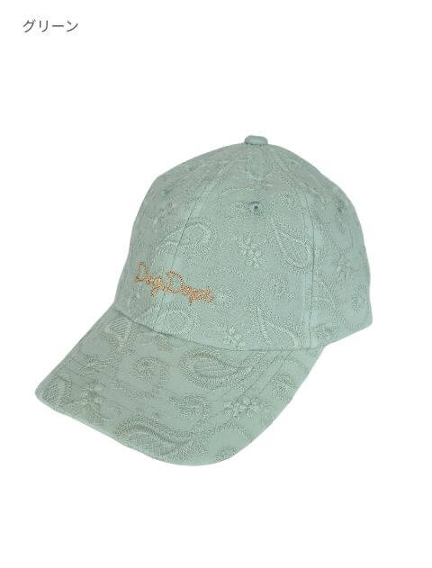 ブランドのドッグデプト/DOG DEPT 立ち耳UV　CUTエンブロイダリーキャップ
