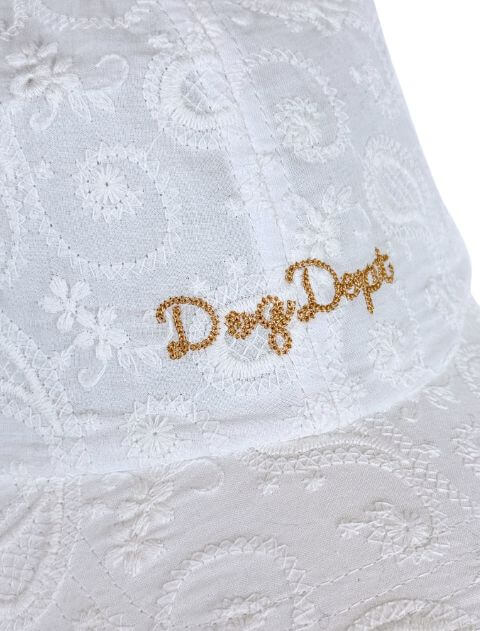 ブランドのドッグデプト/DOG DEPT 立ち耳UV　CUTエンブロイダリーキャップ
