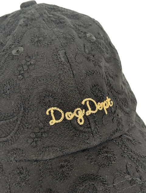 ブランドのドッグデプト/DOG DEPT 立ち耳UV　CUTエンブロイダリーキャップ