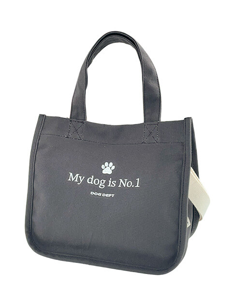ブランドのドッグデプト/DOG DEPT My dog is No.1 ロゴ　お散歩バッグ
