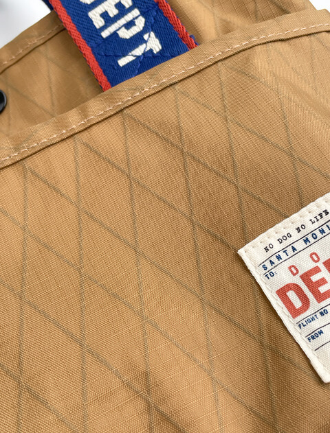 ブランドのドッグデプト/DOG DEPT ダイヤリップストップコンパクトお散歩バッグ