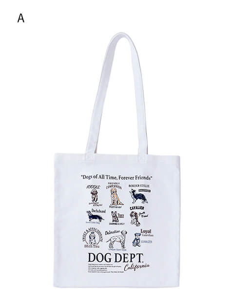 ブランドのドッグデプト/DOG DEPT dog of alltime,forever friendsキャンバストート
