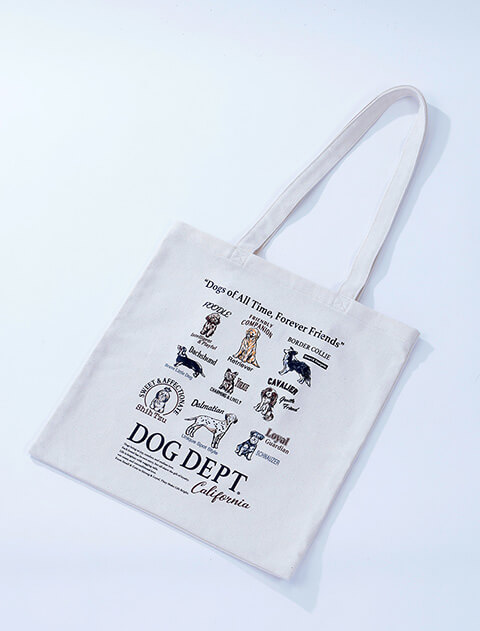 ブランドのドッグデプト/DOG DEPT dog of alltime,forever friendsキャンバストート