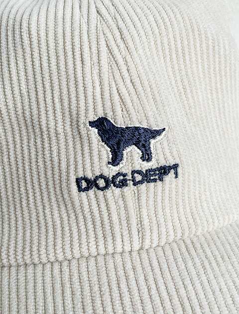 ブランドのドッグデプト/DOG DEPT 立ち耳ワンポイントコーデュロイキャップ
