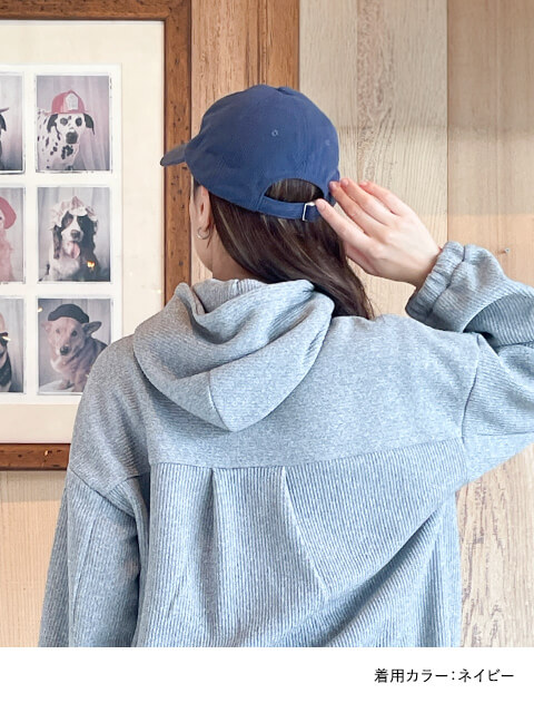 ブランドのドッグデプト/DOG DEPT 立ち耳ワンポイントコーデュロイキャップ