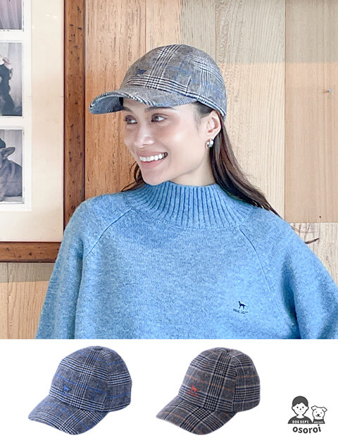 【GOODS】ワンポイントウールキャップ