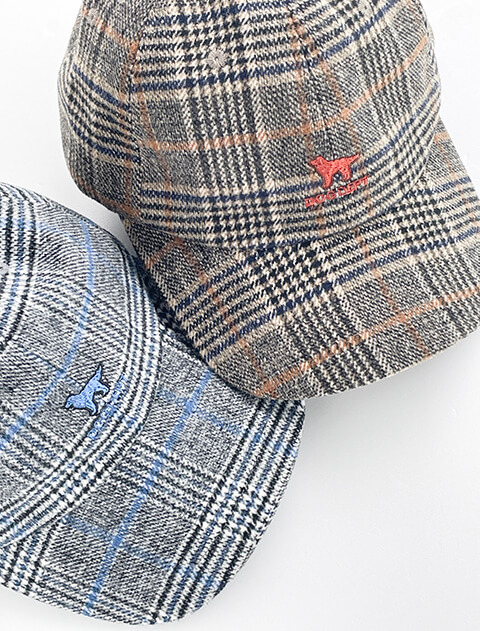 ブランドのドッグデプト/DOG DEPT 立ち耳ワンポイントウールキャップ