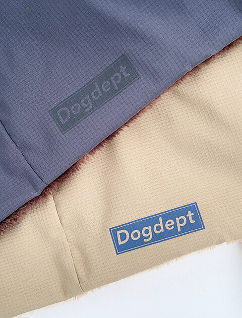 ブランドのドッグデプト/DOG DEPT フード付きネックウォーマー