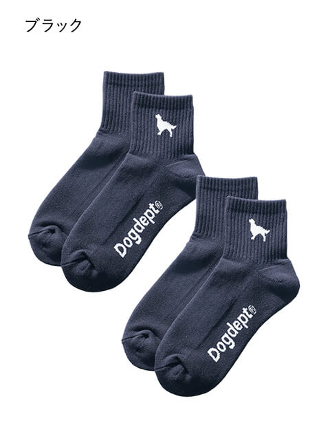 ブランドのドッグデプト/DOG DEPT ladies ショートソックス 2足セット