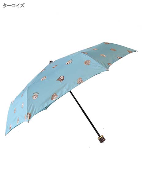 GOODS】犬柄 折り畳み傘 晴雨兼用