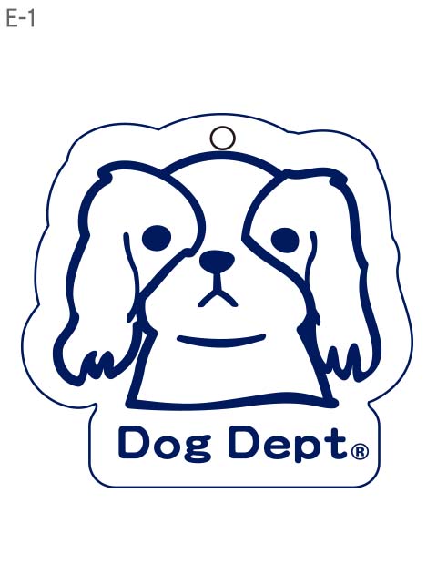 ブランドのドッグデプト/DOG DEPT うちの子番犬反射キーホルダー