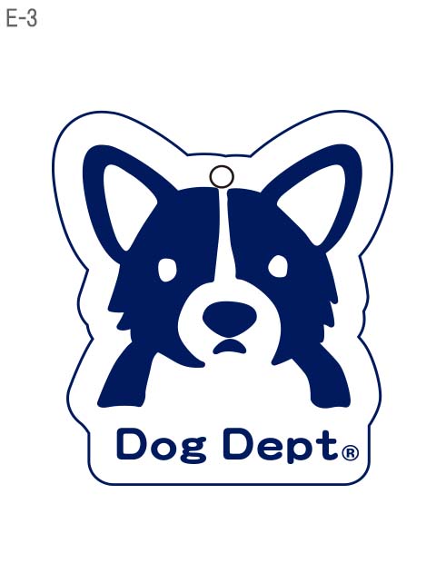 ブランドのドッグデプト/DOG DEPT うちの子番犬反射キーホルダー