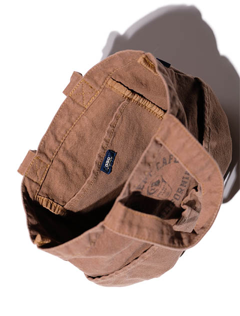 ブランドのドッグデプト/DOG DEPT コーヒー染めミニトート