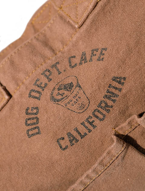 ブランドのドッグデプト/DOG DEPT コーヒー染めミニトート