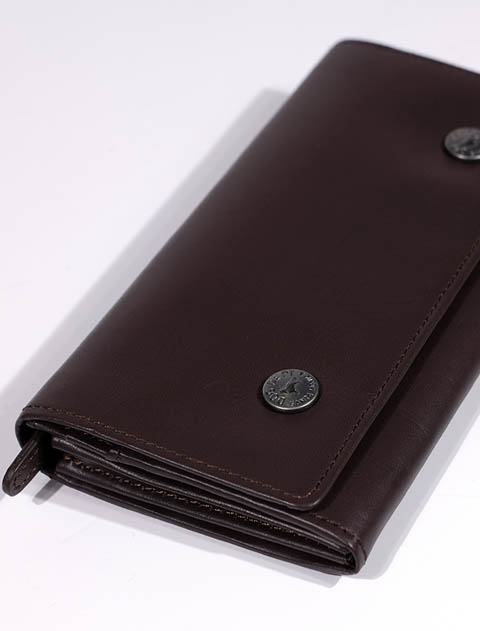 ドッグデプトDOGDEPT　レザー長財布 GOODS】レザー長財布
