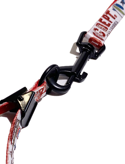 転写プリント　リード＆ライトハーネスセット ブランドのドッグデプト/DOG DEPT