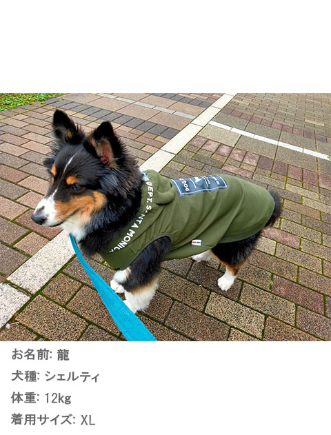 犬服 ドッグウェア 撥水ストレッチ パーカー Dog Dept ドッグデプト Online Shop