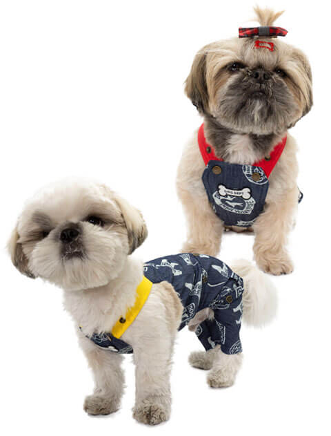 デニム総柄ロゴシリーズ 犬服 ドッグウェアブランド通販 Dog Dept ドッグデプト 公式