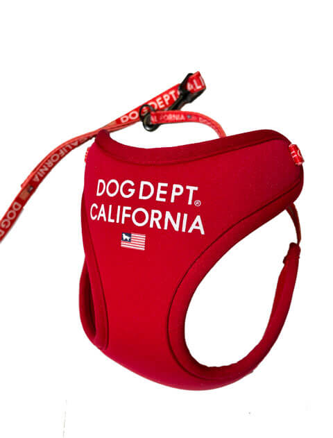 クラシックロゴリード＆ソフトハーネスセット ブランドのドッグデプト/DOG DEPT
