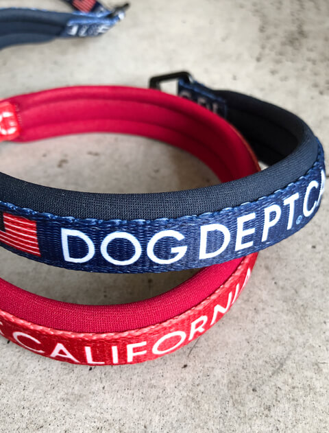 クラシックロゴリード&ライトハーネスセット ブランドのドッグデプト/DOG DEPT