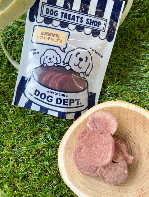 北海道牛肉ソフトチップ ブランドのドッグデプト/DOG DEPT