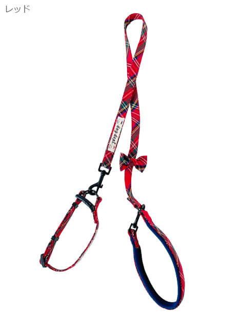 期間限定アウトレット》【DOG GOODS】タータンチェック リード