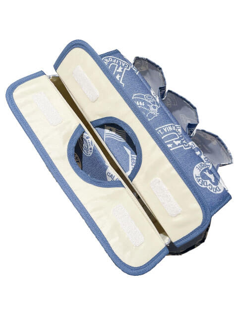 デニムロゴペットシートケース ブランドのドッグデプト/DOG DEPT